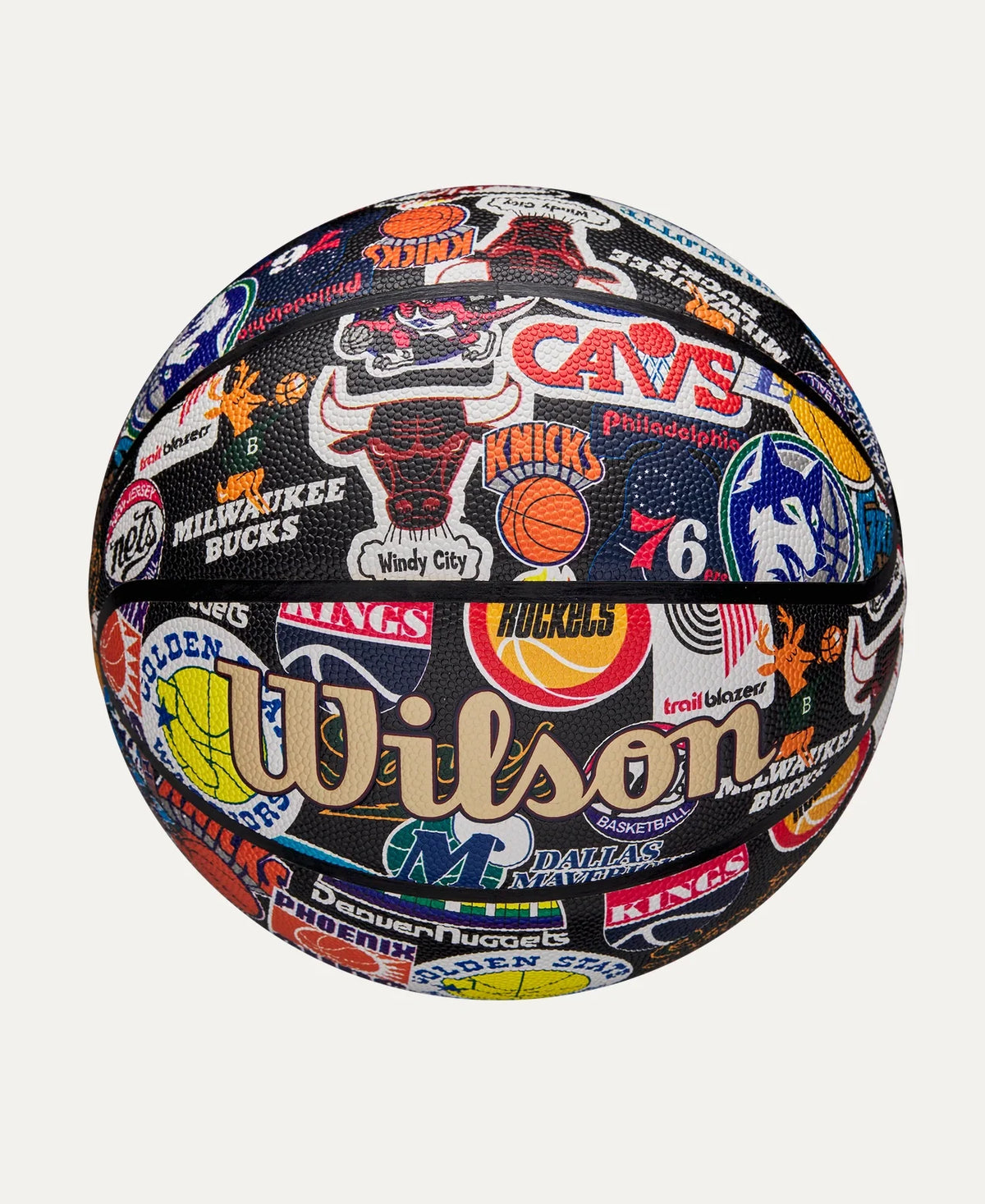 NBA Wilson All Team Retro Hardwood Classics Basketball product image 6, provided for visual reference and product detail
