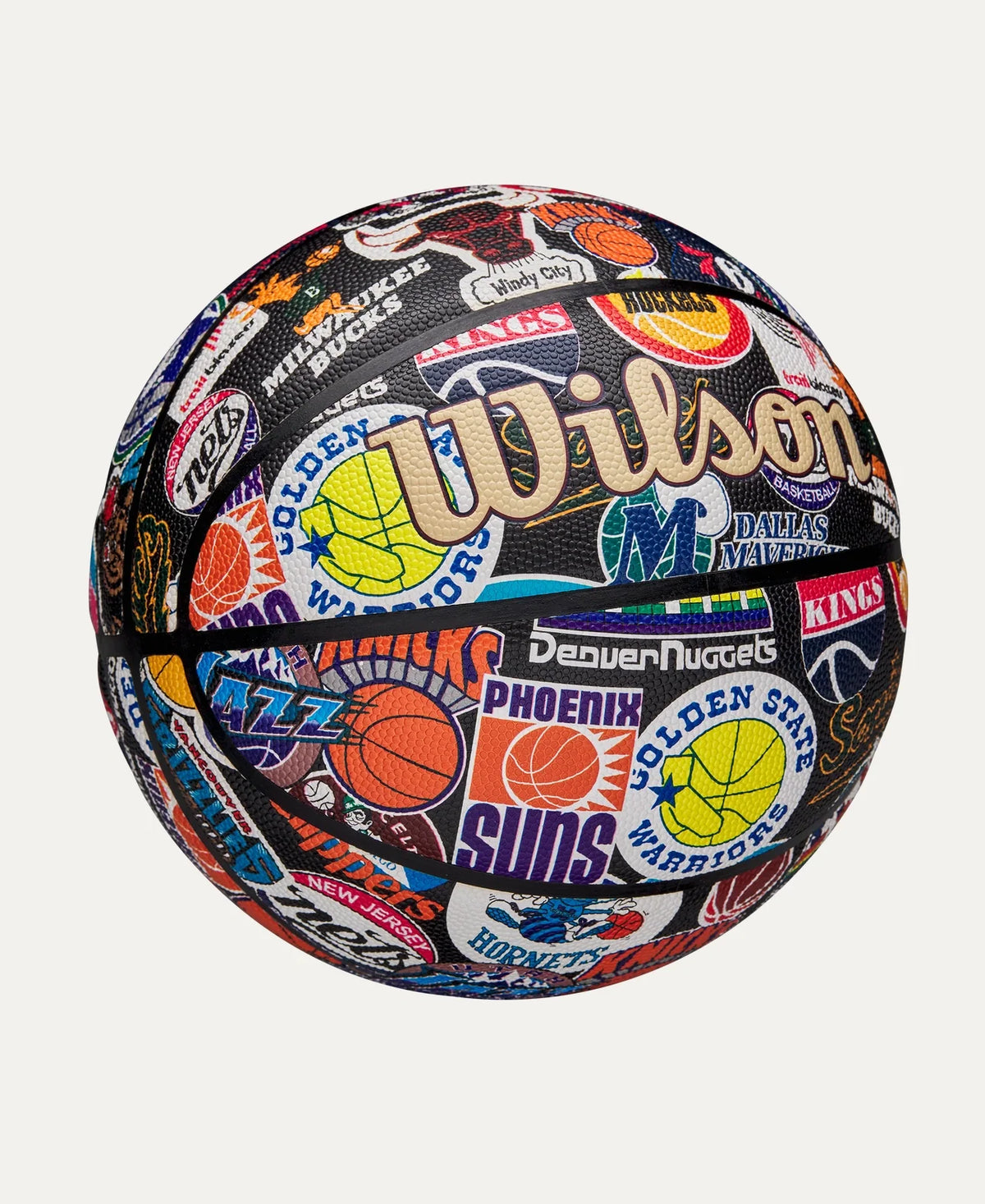 NBA Wilson All Team Retro Hardwood Classics Basketball product image 3, provided for visual reference and product detail