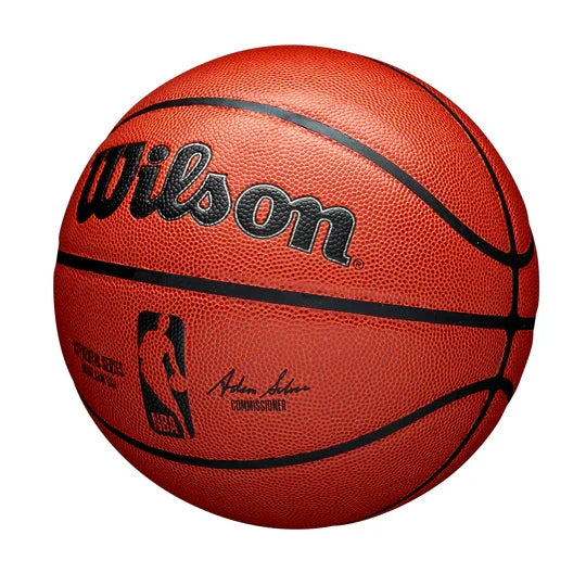 NBA Wilson Authentic Indoor Game Basketball product image 3, provided for visual reference and product detail review