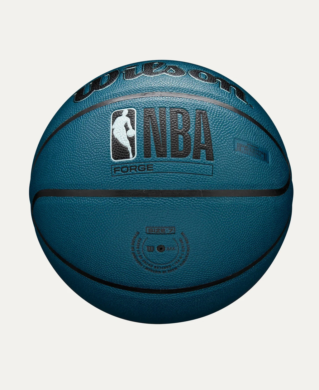 NBA Wilson Forge Teal Indoor/Outdoor Basketball product image 6, provided for visual reference and product detail review