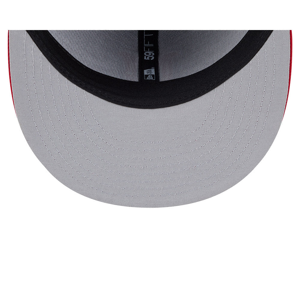 Nashville Sounds MiLB New Era Men Navy/Red 59Fifty Authentic Collection Fitted Hat product image 7, provided for visual