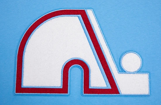 Quebec Nordiques NHL Pro Standard Men Light Blue Retro Classic Pullover Hoodie product image 5, provided for visual