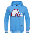 Quebec Nordiques NHL Pro Standard Men Light Blue Retro Classic Pullover Hoodie product image 1, provided for visual