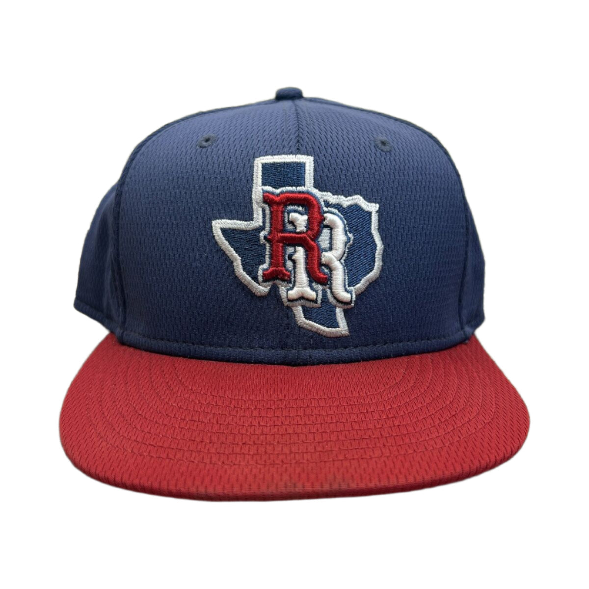 Round Rock Express MiLB New Era Men Navy/Red 59Fifty Batting Practice Fitted Hat product image 1, provided for visual