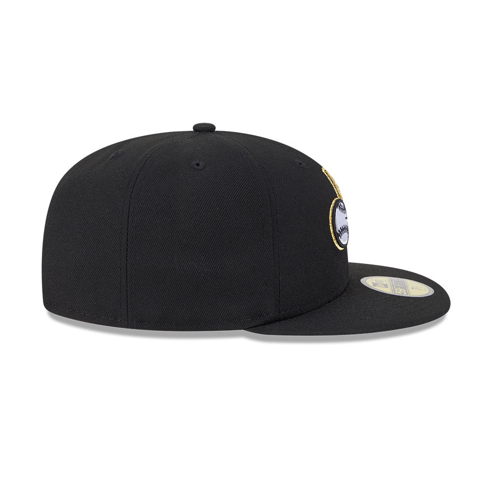 Sacramento River Cats MiLB New Era Men Black 59Fifty Alternate Authentic Collection Fitted Hat product image 6, provided for