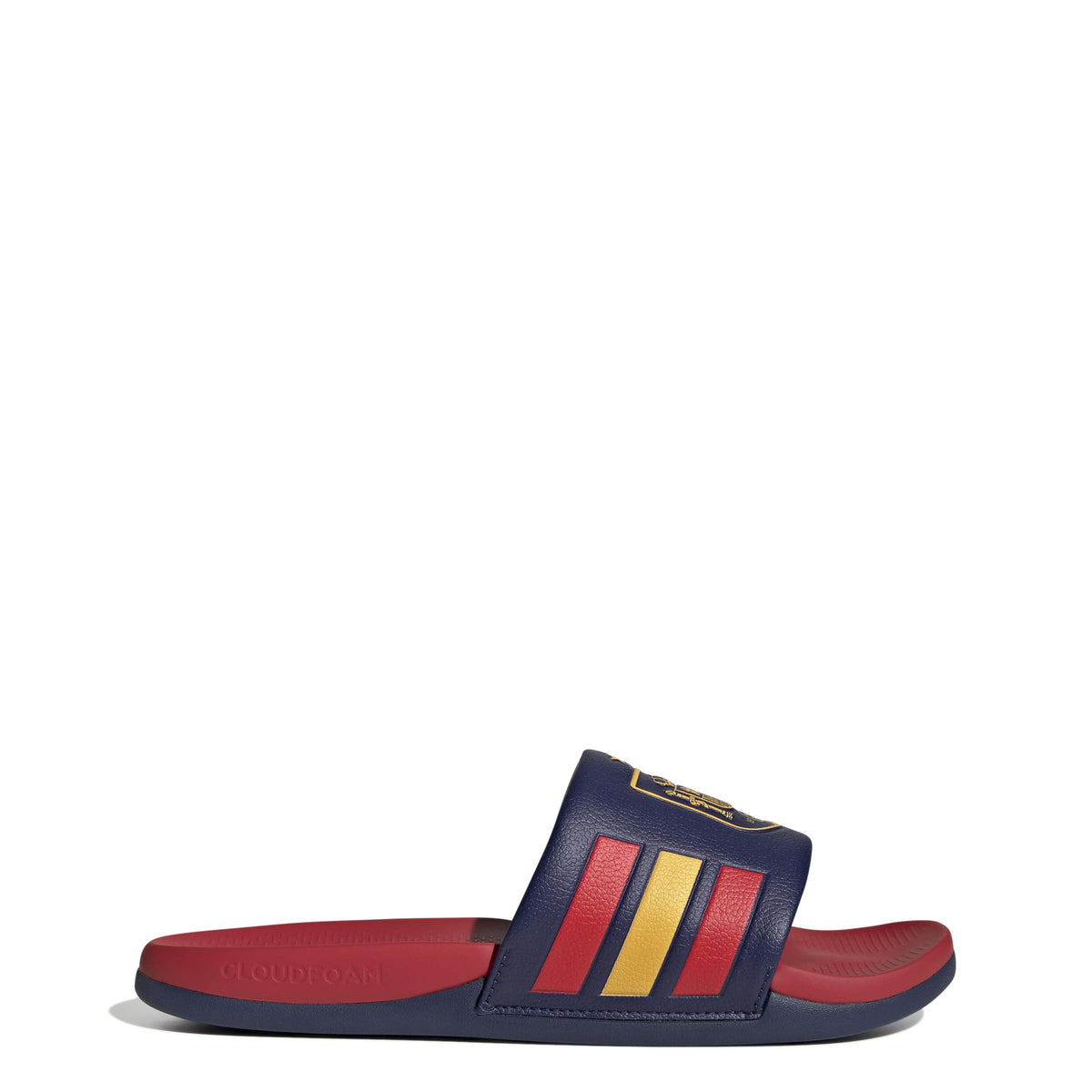 Spain National Team FIFA Adidas Men Navy Adilette Comfort Sandals product image 5, provided for visual reference and product
