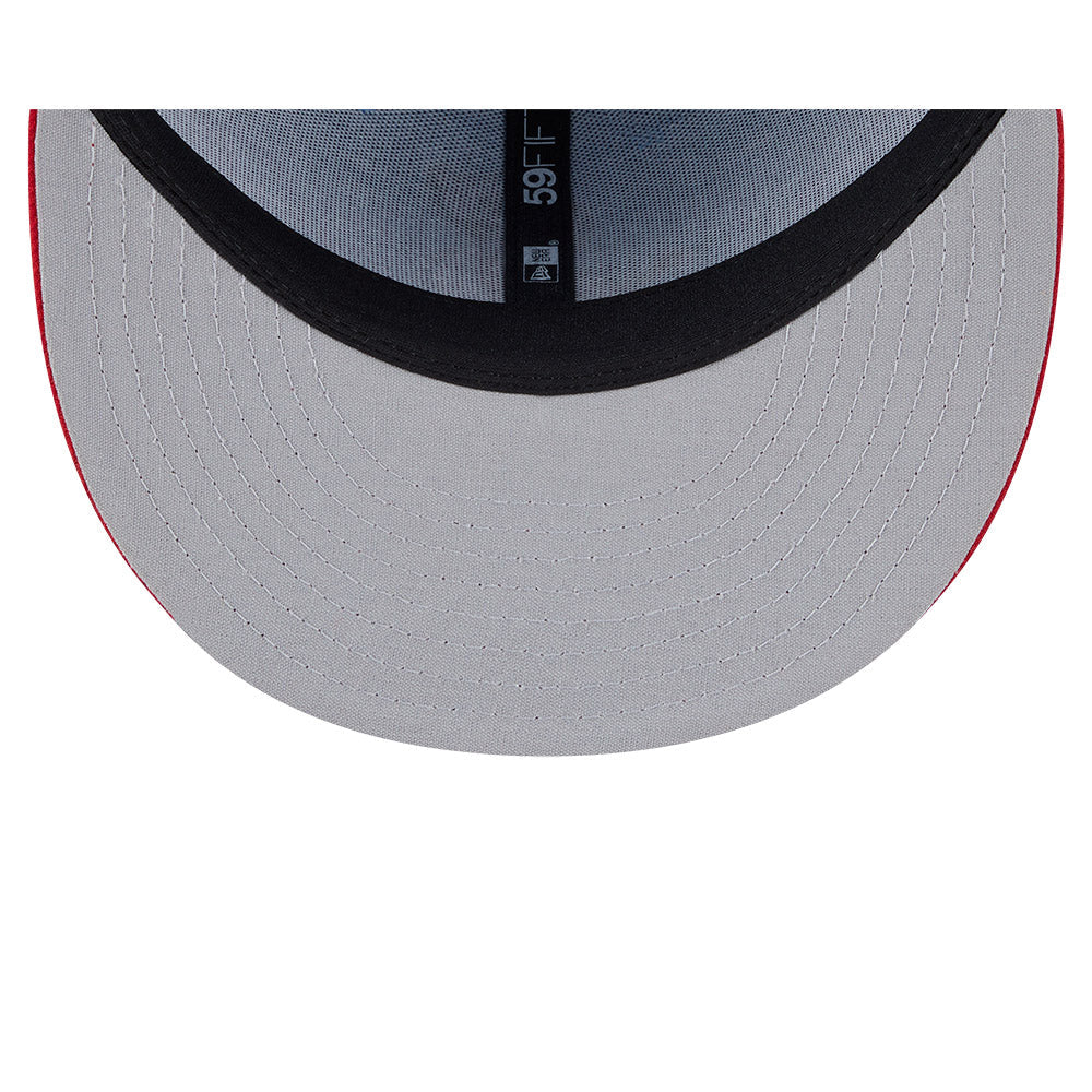 Springfield Cardinals MiLB New Era Men Light Blue/Red 59Fifty Alternate Authentic Collection Fitted Hat product image 7,