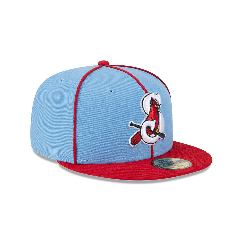 Springfield Cardinals MiLB New Era Men Light Blue/Red 59Fifty Alternate Authentic Collection Fitted Hat product image 4,