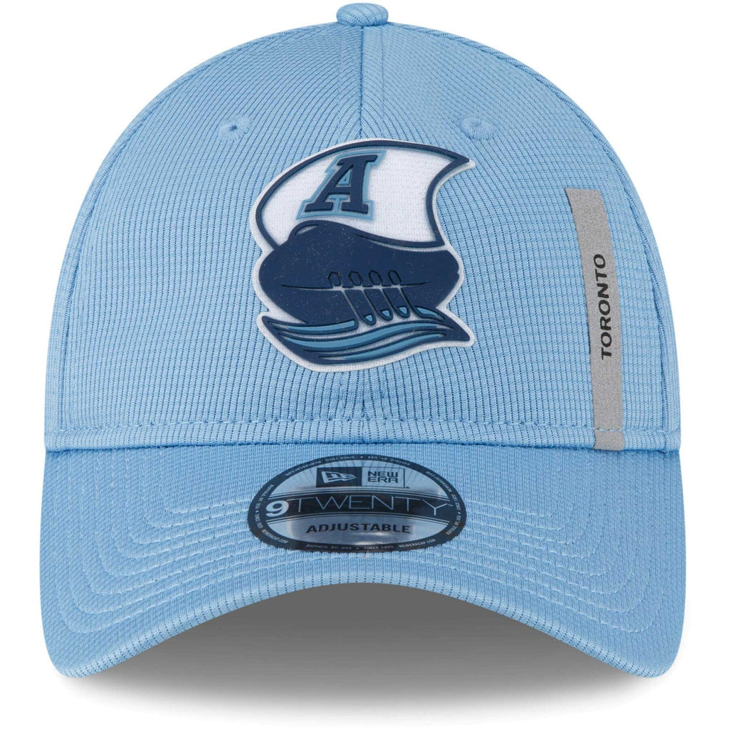 Toronto Argonauts CFL New Era Men Light Blue 9Twenty Sideline Adjustable Hat product image 4, provided for visual reference