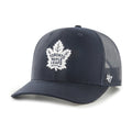 Toronto Maple Leafs NHL 47 Brand Men Navy Trucker Snapback product image 1, provided for visual reference and product detail