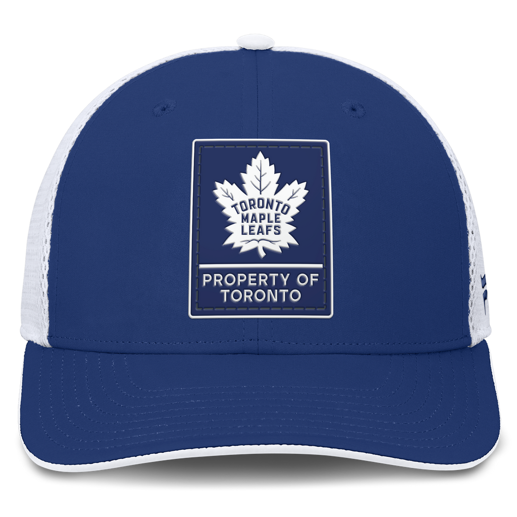 Toronto Maple Leafs NHL Fanatics Branded Men Royal Blue Authentic Pro Train Trucker Snapback product image 3, provided for