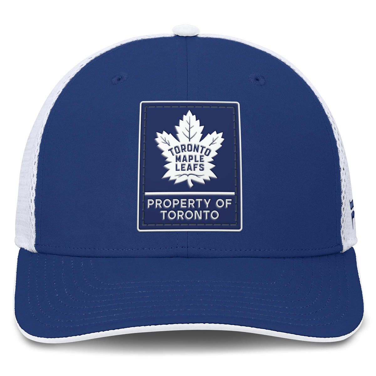 Toronto Maple Leafs NHL Fanatics Branded Men Royal Blue Authentic Pro Train Trucker Snapback product image 3, provided for