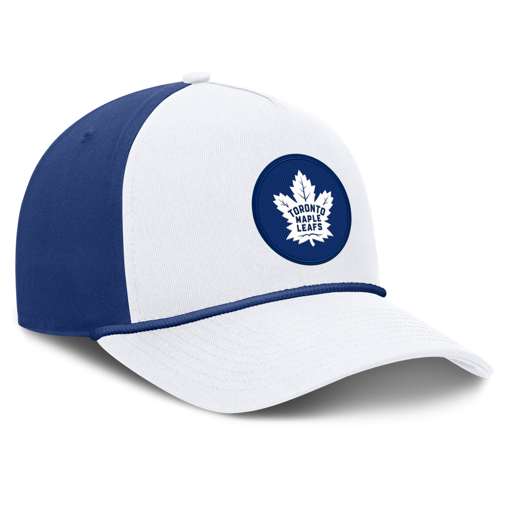 Toronto Maple Leafs NHL Fanatics Branded Men Royal Blue/White Authentic Pro Rink A-Frame Snapback product image 4, provided