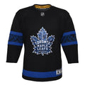 Toronto Maple Leafs NHL Outerstuff Kids Black Third Premier Jersey product image 1, provided for visual reference and