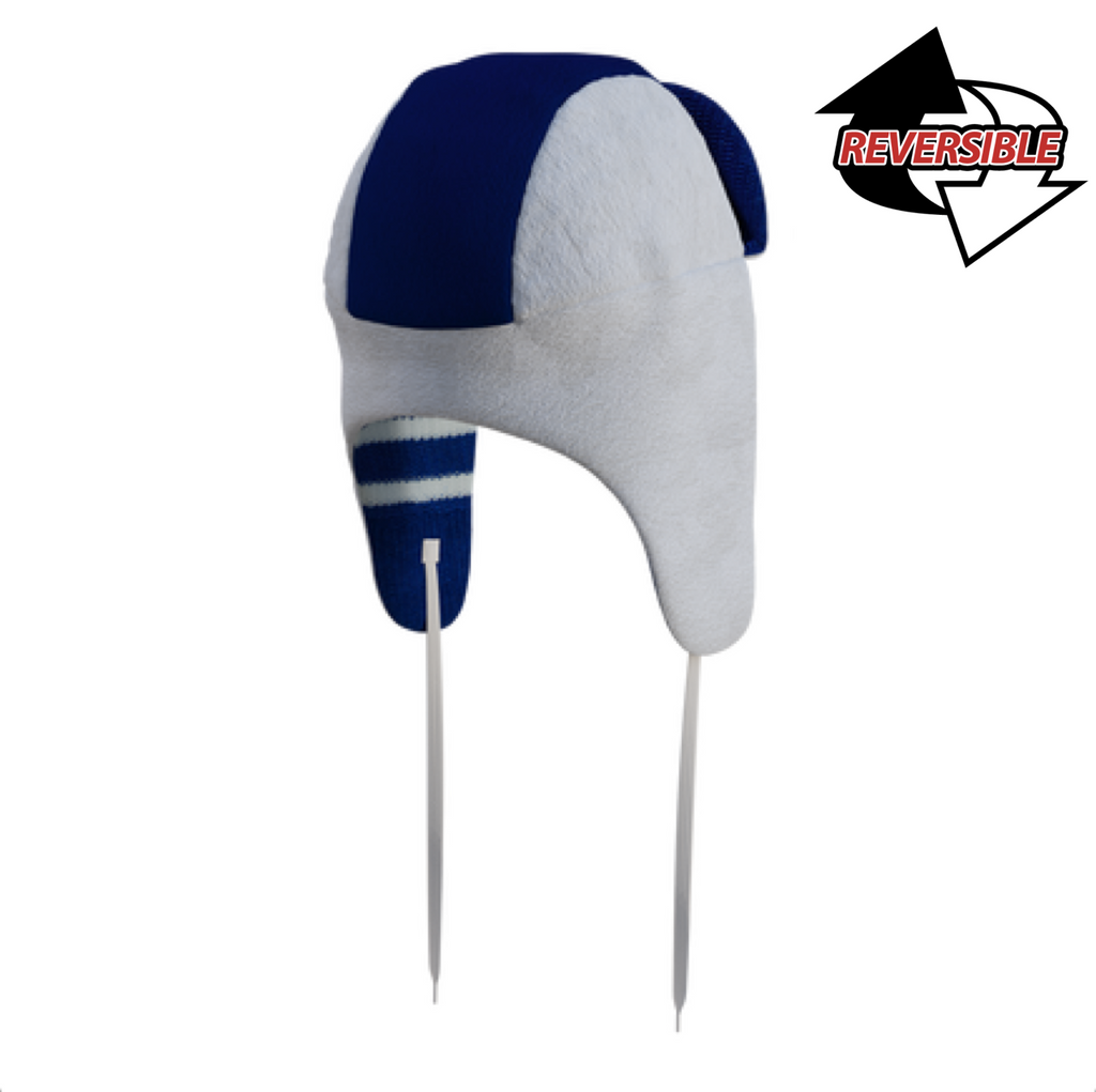 Toronto Maple Leafs NHL Hockey Sockey Men Royal Reversible Trapper product image 3, provided for visual reference and