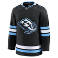 Utah Mammoth NHL Fanatics Branded Men Black Premium Home Jersey product image 1, provided for visual reference and product