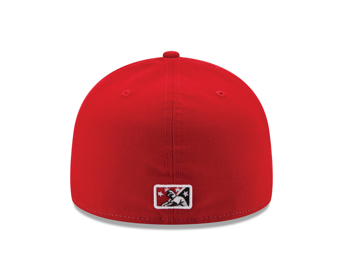 Vancouver Canadians MiLB New Era Men White/Red 59Fifty Alternate Authentic Collection Fitted Hat product image 2, provided
