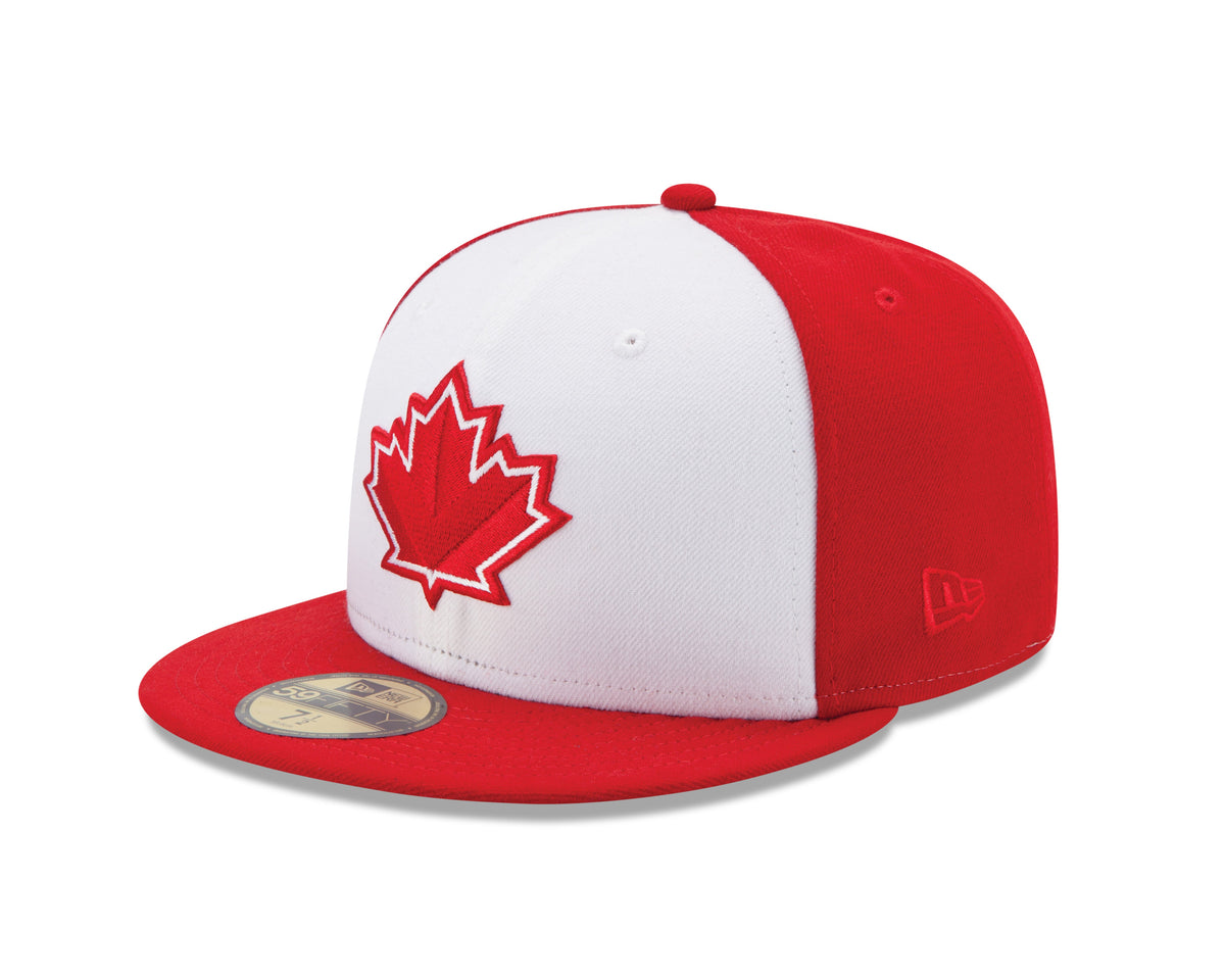 Vancouver Canadians MiLB New Era Men White/Red 59Fifty Alternate Authentic Collection Fitted Hat product image 4, provided