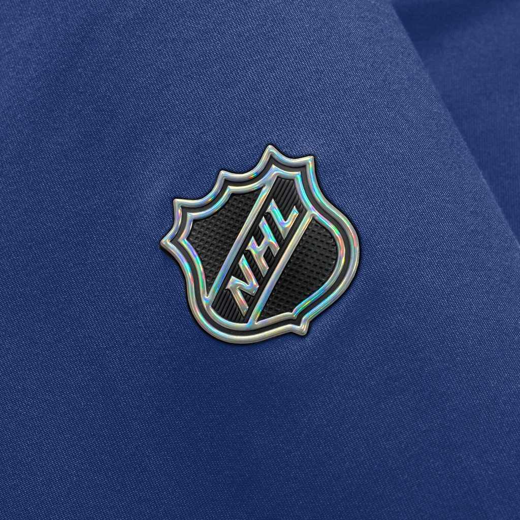 Vancouver Canucks NHL Fanatics Branded Men Royal Blue Authentic Pro Rink Tech Long-sleeve Shirt product image 5, provided