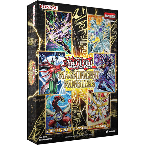 Yu-Gi-Oh Konami Magnificent Monsters Box Trading Card Game product image 5, provided for visual reference and product detail