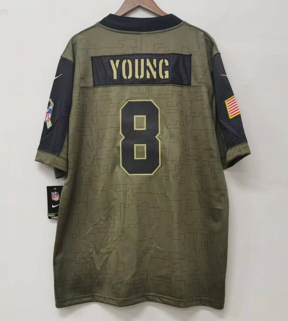 Steve Young San Francisco 49ers military salute to service product image 3