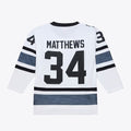 Auston Matthews Toronto Maple Leafs NHL Mitchell & Ness Men White Black 2019 All-Star Power Play Authentic Jersey product