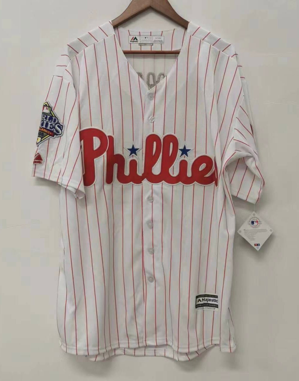 Cole Hamels Philadelphia Phillies 2008 World Series Jersey product image 2