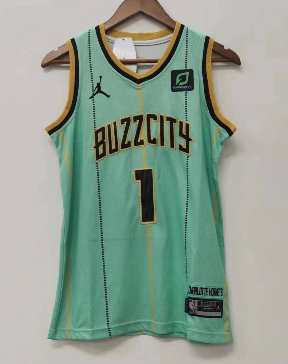 LaMelo Ball YOUTH Charlotte Hornets Jersey Buzz City product image 2