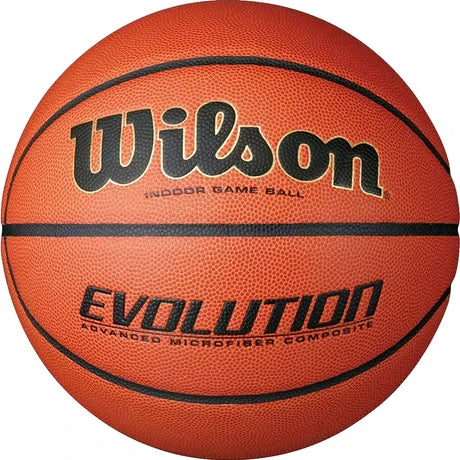 U Sports Wilson Evolution Official Game Basketball product image 2, provided for visual reference and product detail review