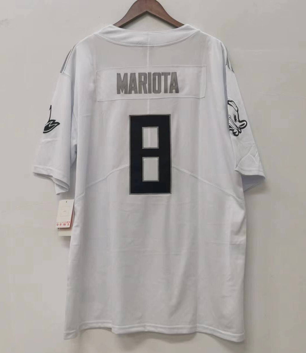 Marcus Mariota Oregon Ducks Official NCAA Nike Jersey White product image 3