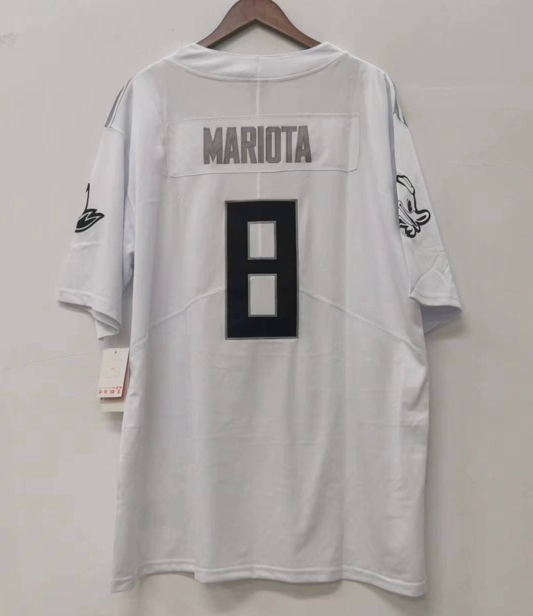 Marcus Mariota Oregon Ducks Official NCAA Nike Jersey White product image 3
