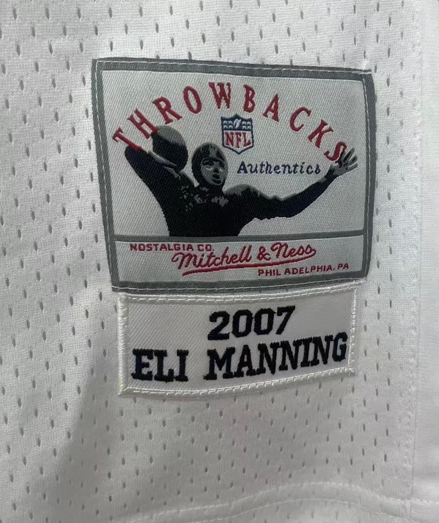 Eli Manning New York Giants Official Super Bowl XLII Jersey product image 4