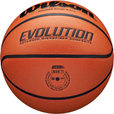U Sports Wilson Evolution Official Game Basketball product image 3, provided for visual reference and product detail review