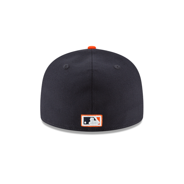 Detroit Tigers MLB New Era Men Navy 59Fifty Cooperstown Wool 1957 Logo Fitted Hat product image 2, provided for visual