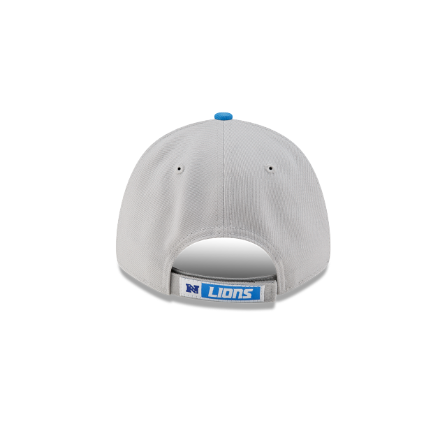 Detroit Lions NFL New Era Men Blue/Grey 2 Tone 9Forty Adjustable Hat product image 2, provided for visual reference and