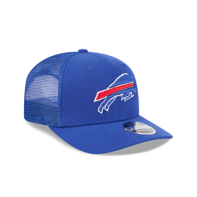 Buffalo Bills NFL New Era Men Royal 9Seventy Stretch Trucker Snapback product image 6, provided for visual reference and
