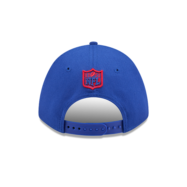 Buffalo Bills NFL New Era Men Majestic Blue 9FORTY M-Crown Snapback Game Hat product image 2, provided for visual reference