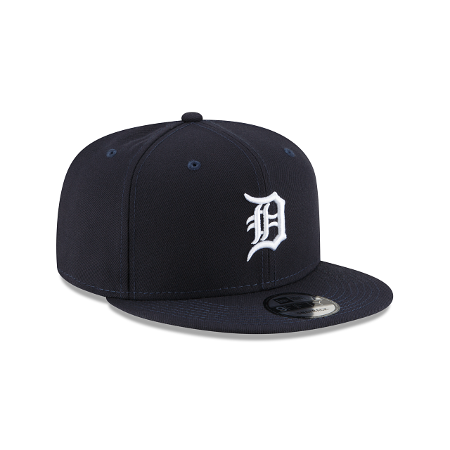Detroit Tigers MLB New Era Men Navy 9Fifty Team Color Basic Snapback product image 7, provided for visual reference and
