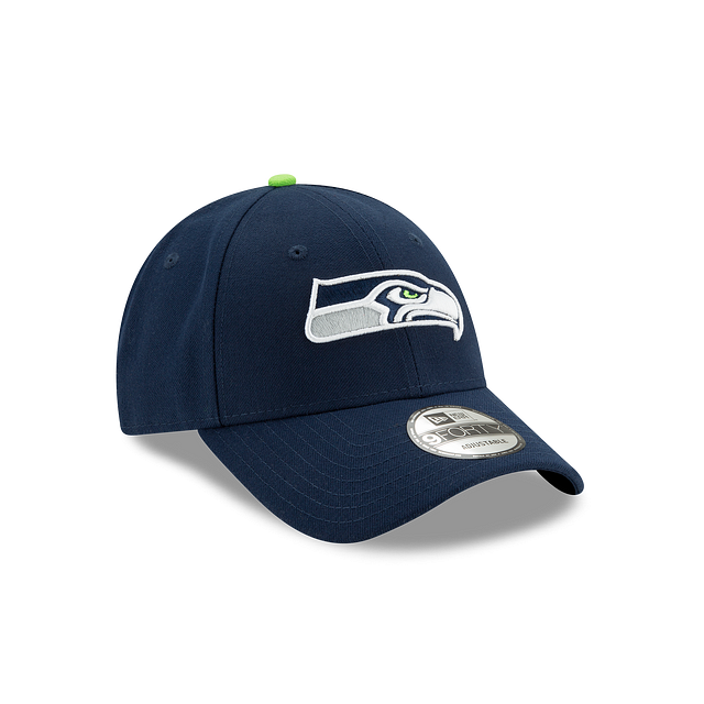 Seattle Seahawks NFL New Era Men Oceanside Blue 9Forty The League Adjustable Hat product image 7, provided for visual