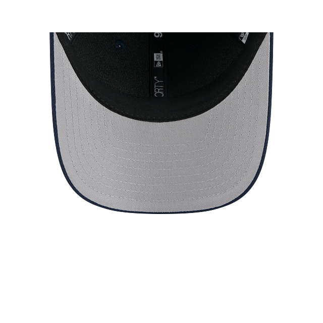 Seattle Seahawks NFL New Era Men Oceanside Blue 9FORTY M-Crown Snapback Game Hat product image 3, provided for visual
