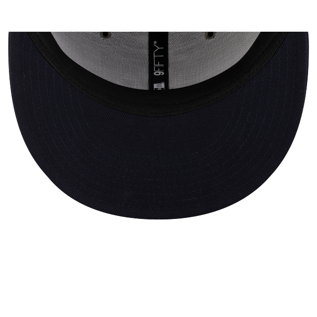 New York Yankees MLB New Era Men 9Fifty Olive/Navy Basic Snapback Hat product image 3, provided for visual reference and