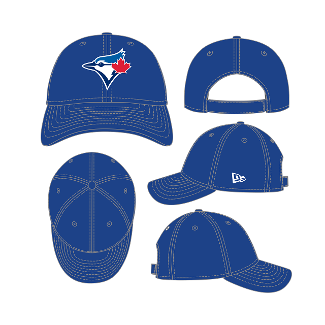 Toronto Blue Jays MLB New Era Men Royal 9Forty M-Crown Stretch Snapback product image 1, provided for visual reference and