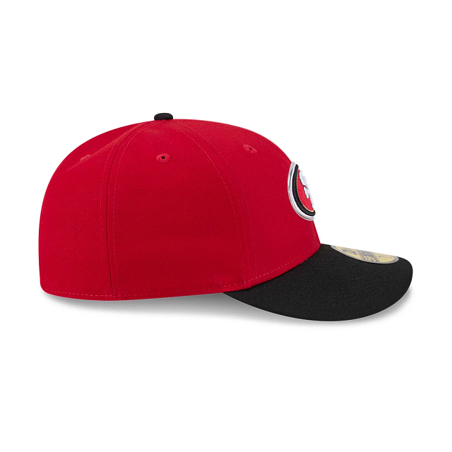 San Francisco 49ers NFL New Era Men Red 59Fifty Pre-Curved 2026 Draft Fitted Hat product image 6, provided for visual