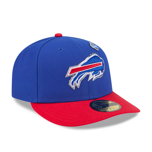 Buffalo Bills NFL New Era Men Royal 59Fifty Pre-Curved 2026 Draft Fitted Hat product image 7, provided for visual reference