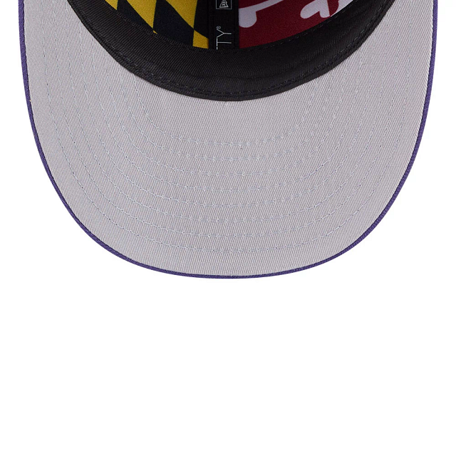 Baltimore Ravens NFL New Era Men Black 59Fifty Pre-Curved 2026 Draft Fitted Hat product image 5, provided for visual