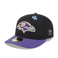 Baltimore Ravens NFL New Era Men Black 59Fifty Pre-Curved 2026 Draft Fitted Hat product image 1, provided for visual