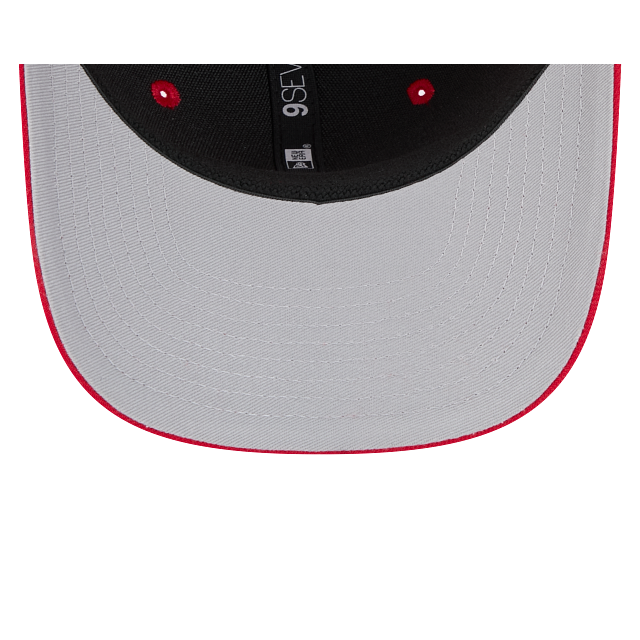 Detroit Red Wings NHL New Era Men Red 9Seventy Team Color Stretch Snapback Hat product image 7, provided for visual