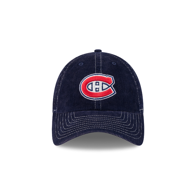 Montreal Canadiens NHL New Era Men Navy Casual Classic Cord Adjustable Hat product image 6, provided for visual reference