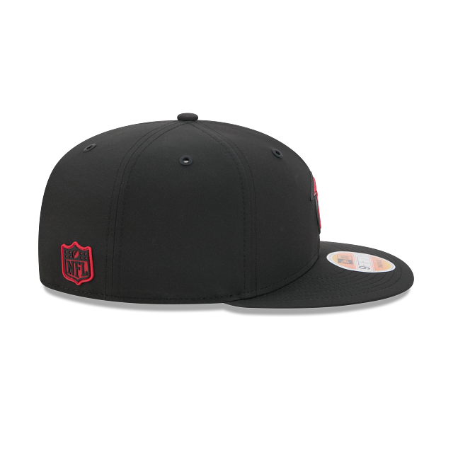 Atlanta Falcons NFL New Era Men Black 9Fifty 2026 Sideline Snapback Hat product image 4, provided for visual reference and