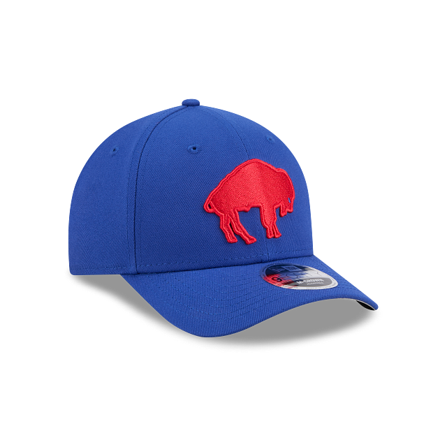 Buffalo Bills NFL New Era Men Royal 9FORTY M-Crown Snapback Throwback Team Logo Hat product image 6, provided for visual
